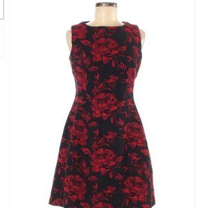 ❤️🖤 Eva Mendes Rose Floral Dress